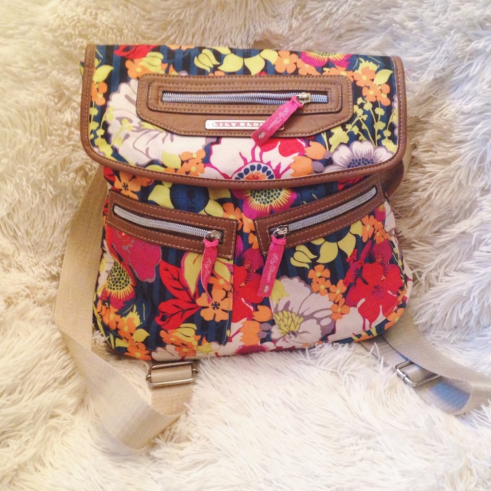 Lily Bloom Floral Backpack